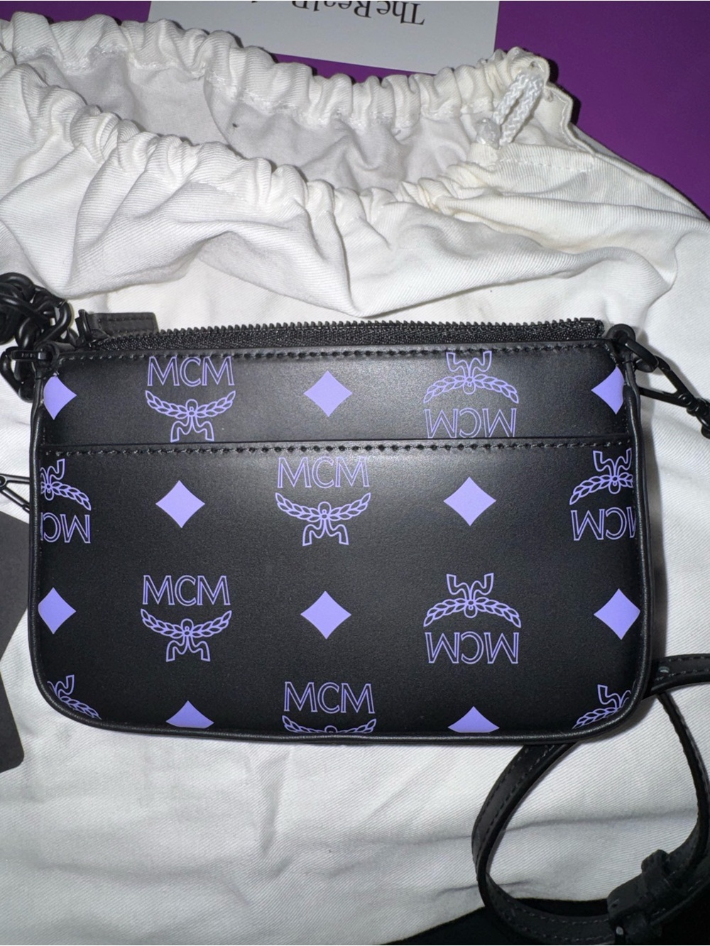 MCM Black Crossbody Bag “Mini Color Splash” - Picture 2 of 5